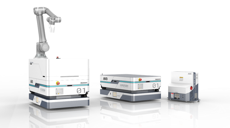 88858cc永利數位開發的自主式移動機器人（AMR250M），搭配全向輪並結合AI演算法、2D LiDAR、3D攝影機等技術，協助客戶實現產線全自動化